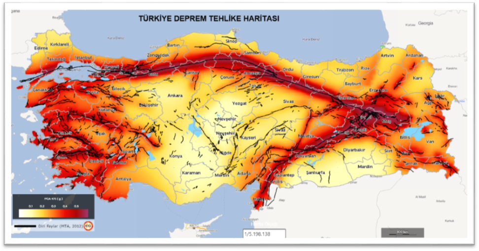 Konya Dahil 24 İlde Deprem Riski Var!