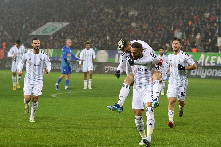 Beşiktaş Rize'de Farklı Kazandı