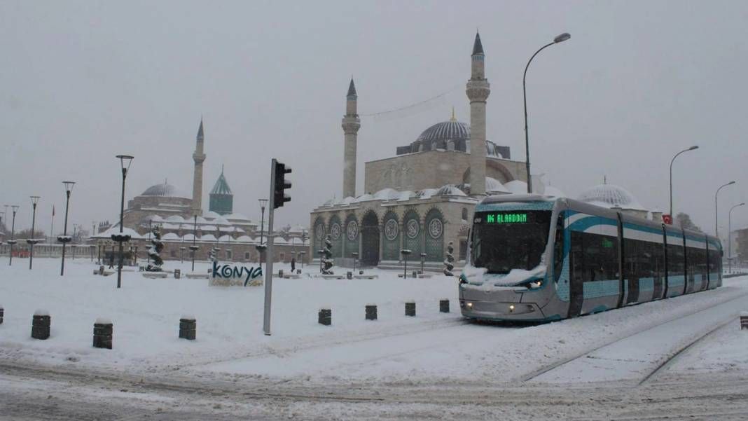 Konya Merkezde "Kar" Birkaç Gün Gecikecek