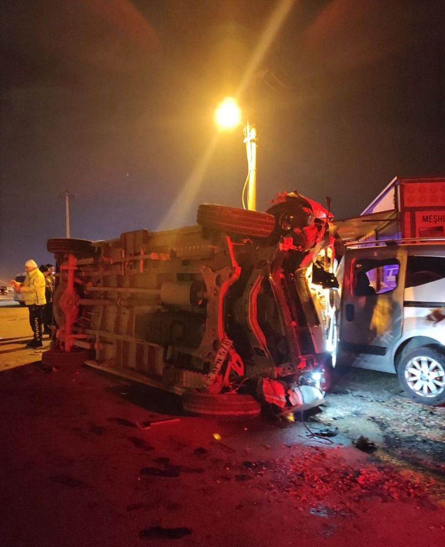Konya'da 4 Aracın Karıştığı Kaza Meydana Geldi