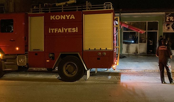 Konya’da Bir Evde Yangın Çıktı