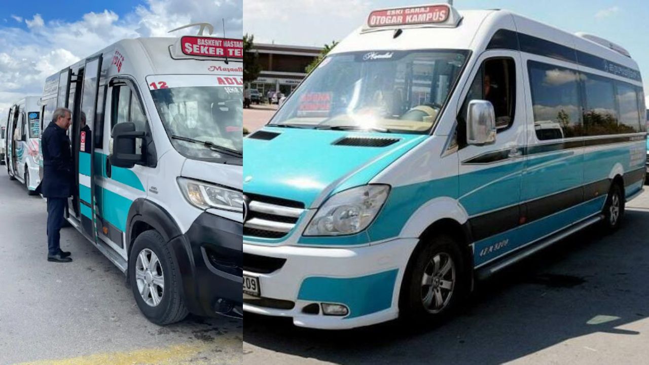 Konya'da 150 Bin TL'ye Ticari Hatlı Minibüs Plakası