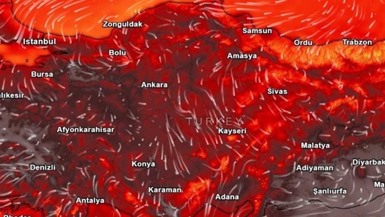 Konya'da Son 53 Yılın Sıcaklık Rekoru!