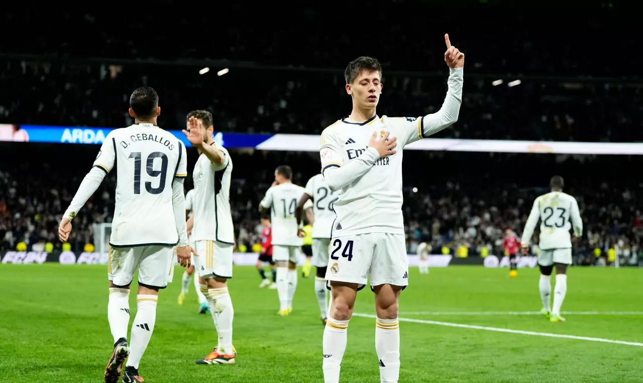 Arda Güler'den Real Madrid Formasıyla İlk Gol!