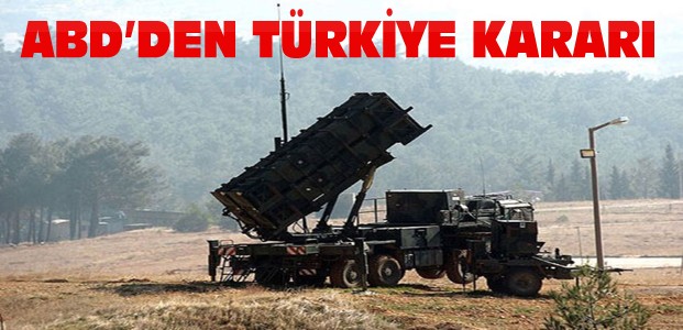 ABD Türkiye'deki Patriotları Çekiyor