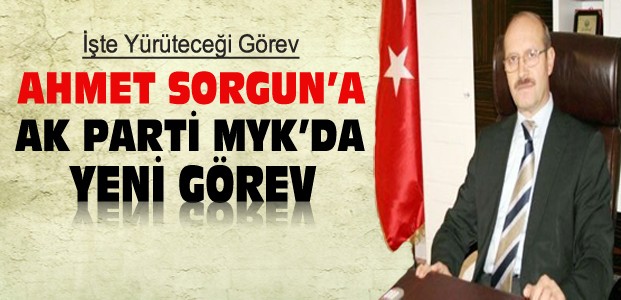Ahmet Sorgun'a yeni hükümette yeni görev