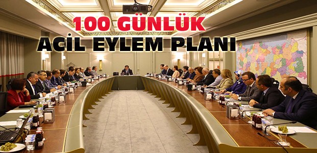 Ak Parti MYK'da 100 Günlük Acil Eylem Planı 