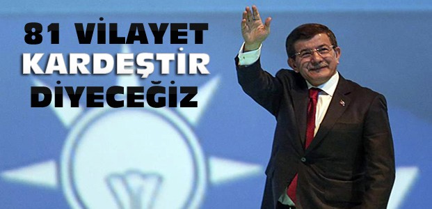 Başbakan Davutoğlu: Davamız Aşktır