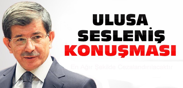 Başbakan Davutoğlu'ndan Koalisyon Açıklaması