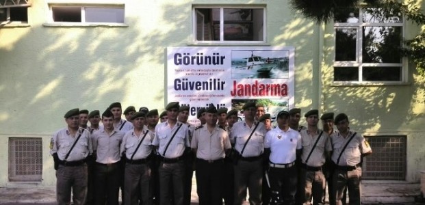 Beyşehir‘de 10 Jandarma Personeli Terfi Etti
