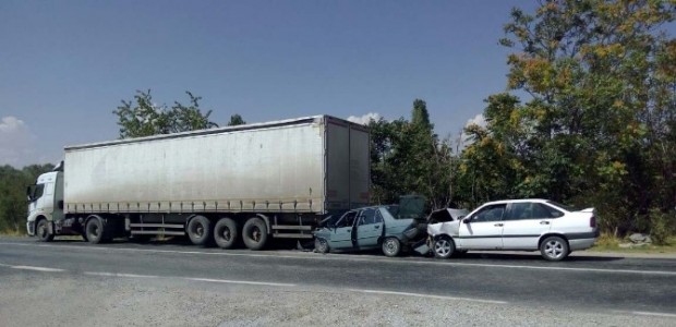 Beyşehir’de Zincirleme Trafik Kazası