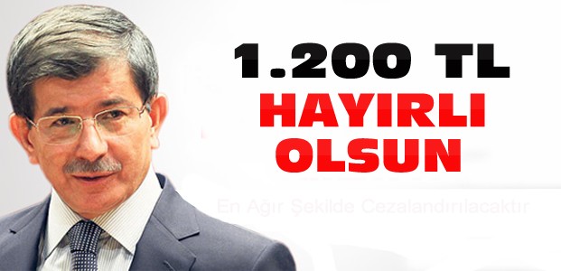 Davutoğlu Twitter'dan Yazdı:Hayırlı Olsun