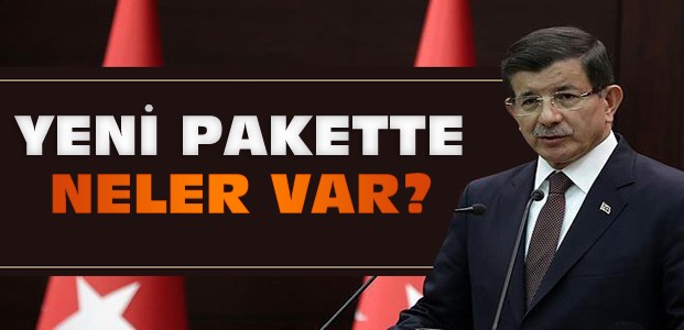 Davutoğlu yeni reform paketini açıkladı