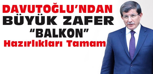Davutoğlu'nun Zaferi-Gözler Balkon Konuşmasında