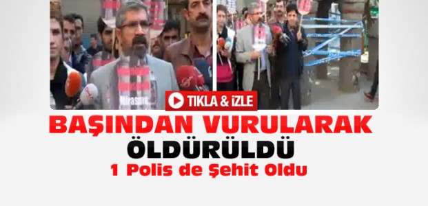 Diyarbakır Baro Başkanı Öldürüldü-VİDEO
