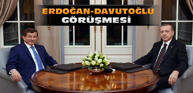 Erdoğan Davutoğlu Görüşmesi 