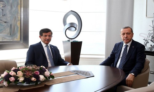 Erdoğan ve Davutoğlu Görüştü