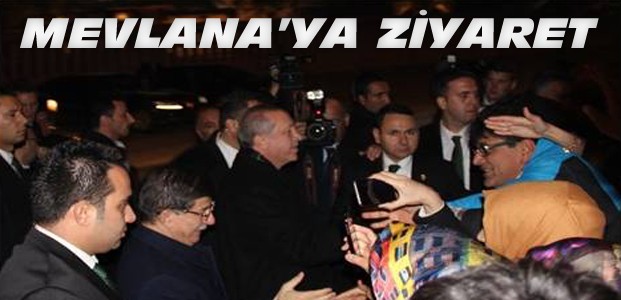 Erdoğan ve Davutoğlu Mevlana Müzesini Ziyaret Etti