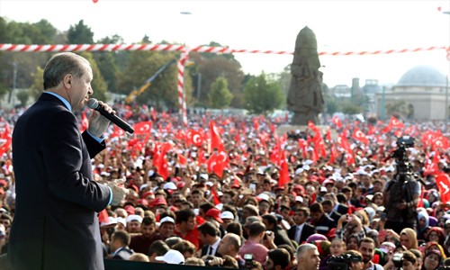 Erdoğan'dan Konya'da Musul açıklaması