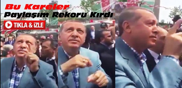 Erdoğan'ın Bu Hareketi Paylaşım Rekoru Kırdı-VİDEO
