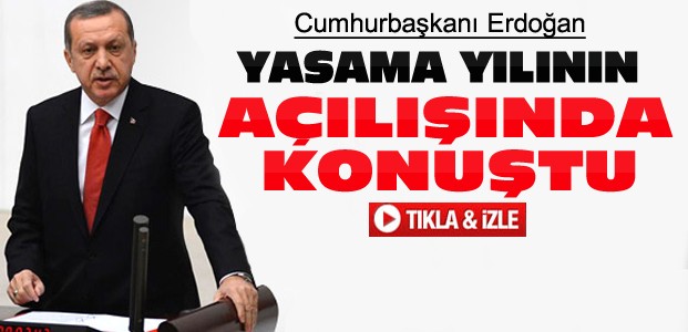 Erdoğan'ın TBMM Açılış Konuşması-VİDEO