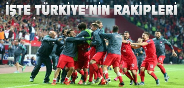 EURO 2016'daki Türkiye'nin Rakipleri Belli Oldu