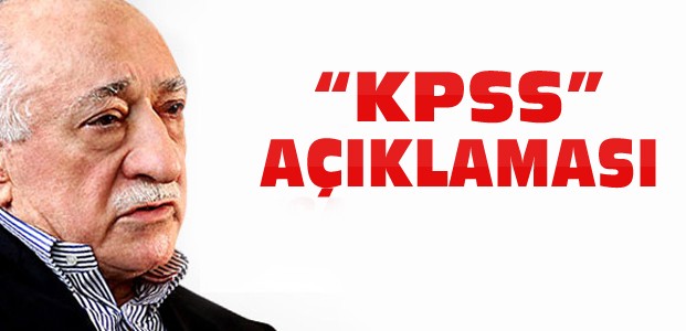 Fethullah Gülen'in Avukatından KPSS Açıklaması