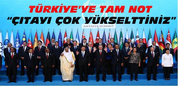 G-20 Zirvesinde Türkiye'ye Övgü Dolu Sözler