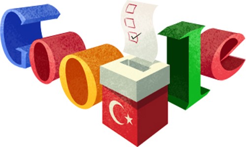 Google'dan Cumhurbaşkanlığı Logosu