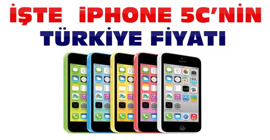  iPhone 5C'nin Türkiye Fiyatı Belli Oldu-İşte Fiyatları