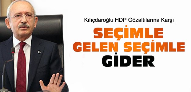 Kılıçdaroğlu'ndan HDP Açıklamaları