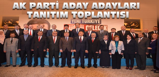 Konya Ak Parti Aday Adayları Bir Araya Geldi