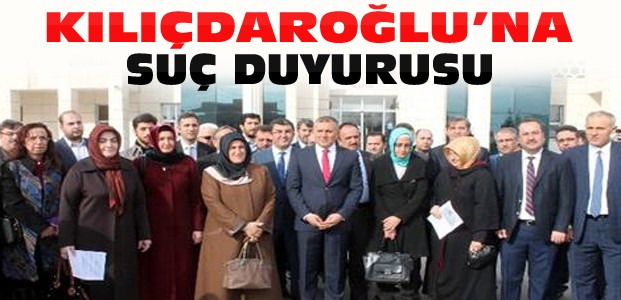 Konya Ak Partiden Kılıçdaroğlu'na Suç Duyurusu