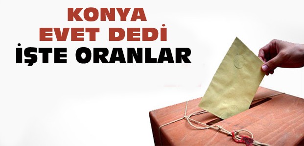 Konya Referandum Sonuçları