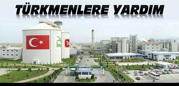 Konya Şekerden Türkmenlere 4 TIR'lık Yardım