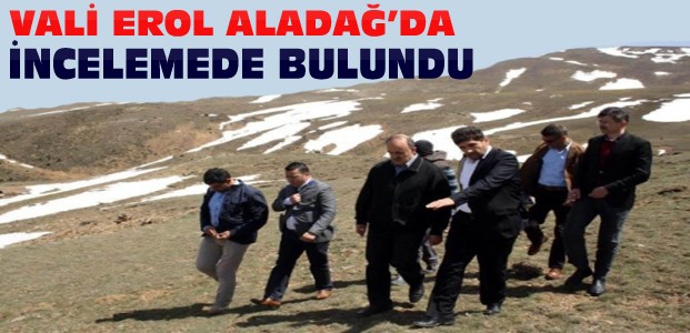 Konya Valisi Erol Aladağ'da İnceleme Yaptı