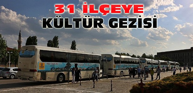 Konya'da 31 İlçeye Yönelik Kültür Gezileri 
