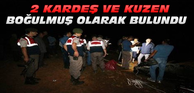 Konya'da 3 kız boğularak öldü