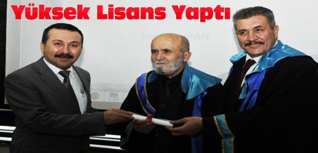 Konya'da 76 Yaşında Mezuniyet Sevinci