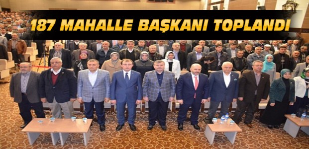 Konya'da Ak Partili Başkanlar Toplandı