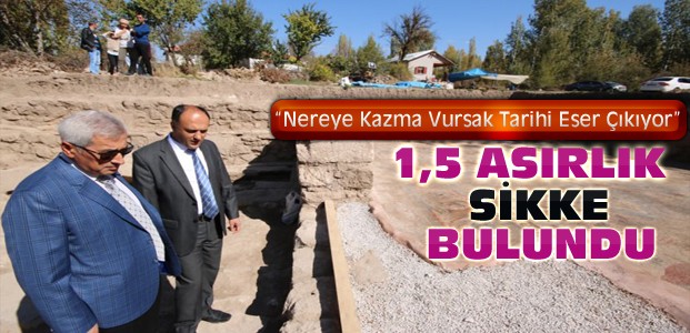 Konya'da Bin Beşyüz Yıllık Sikke Bulundu