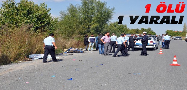 Konya'da Bir Kaza Daha:1 Ölü 1 Yaralı