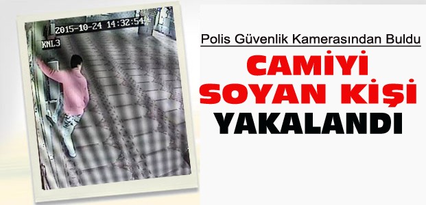 Konya'da Camiyi Soyan Şüpheli Yakalandı
