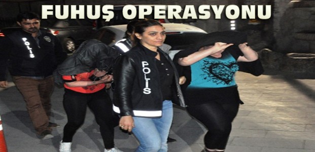 Konya'da Fuhuş Operasyonu:16 Kişi Gözaltında