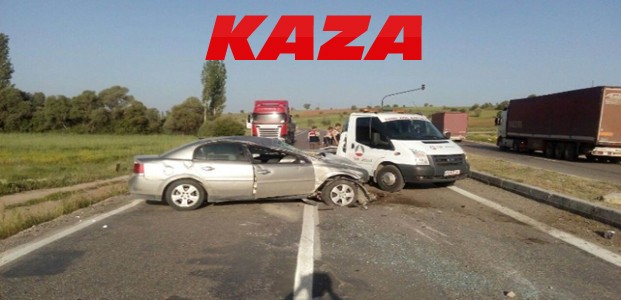 Konya'da Kaza:Otomobil Takla Attı