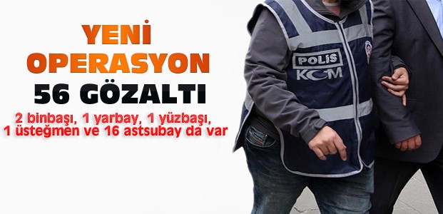 Konya'da Yeni FETÖ Operasyonu:56 Gözaltı