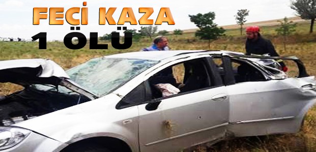 Konya'daki Kazada 1 Ölü 4 Yaralı