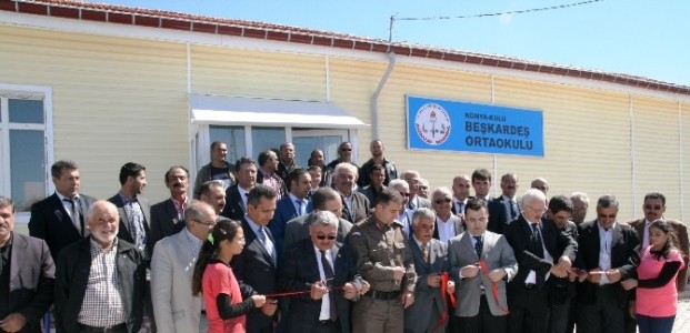 Kulu’da Yenilenen Okulun Açılışı Yapıldı