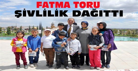 Meram Belediye Başkanı Fatma Toru Şivlilik Dağıttı