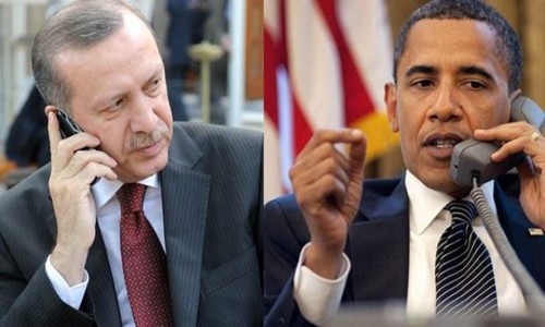 Obama Erdoğan'la görüştü